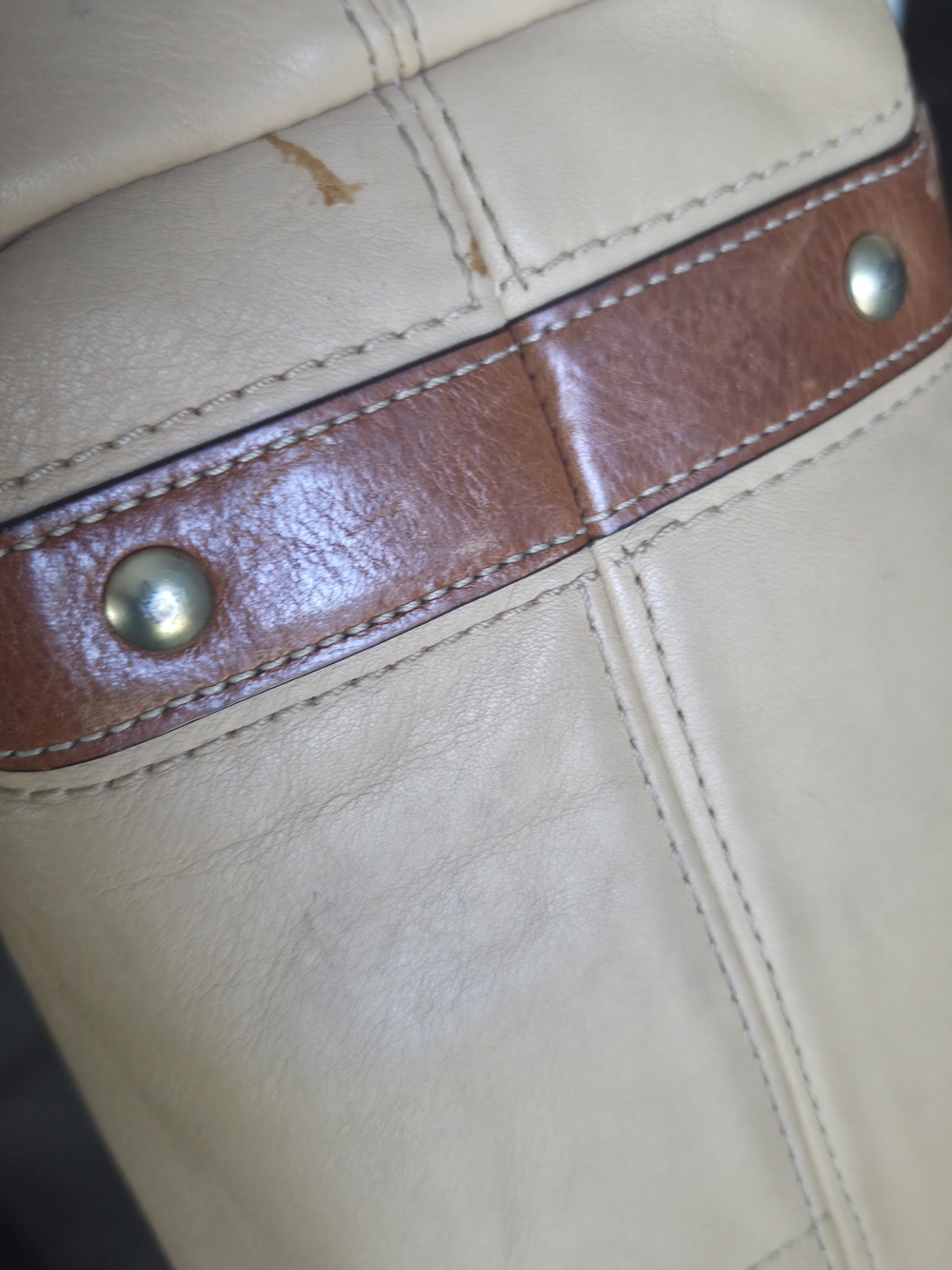 Coach Pebbled Leather Hobo Bag in Tan - Picture 5 of 14